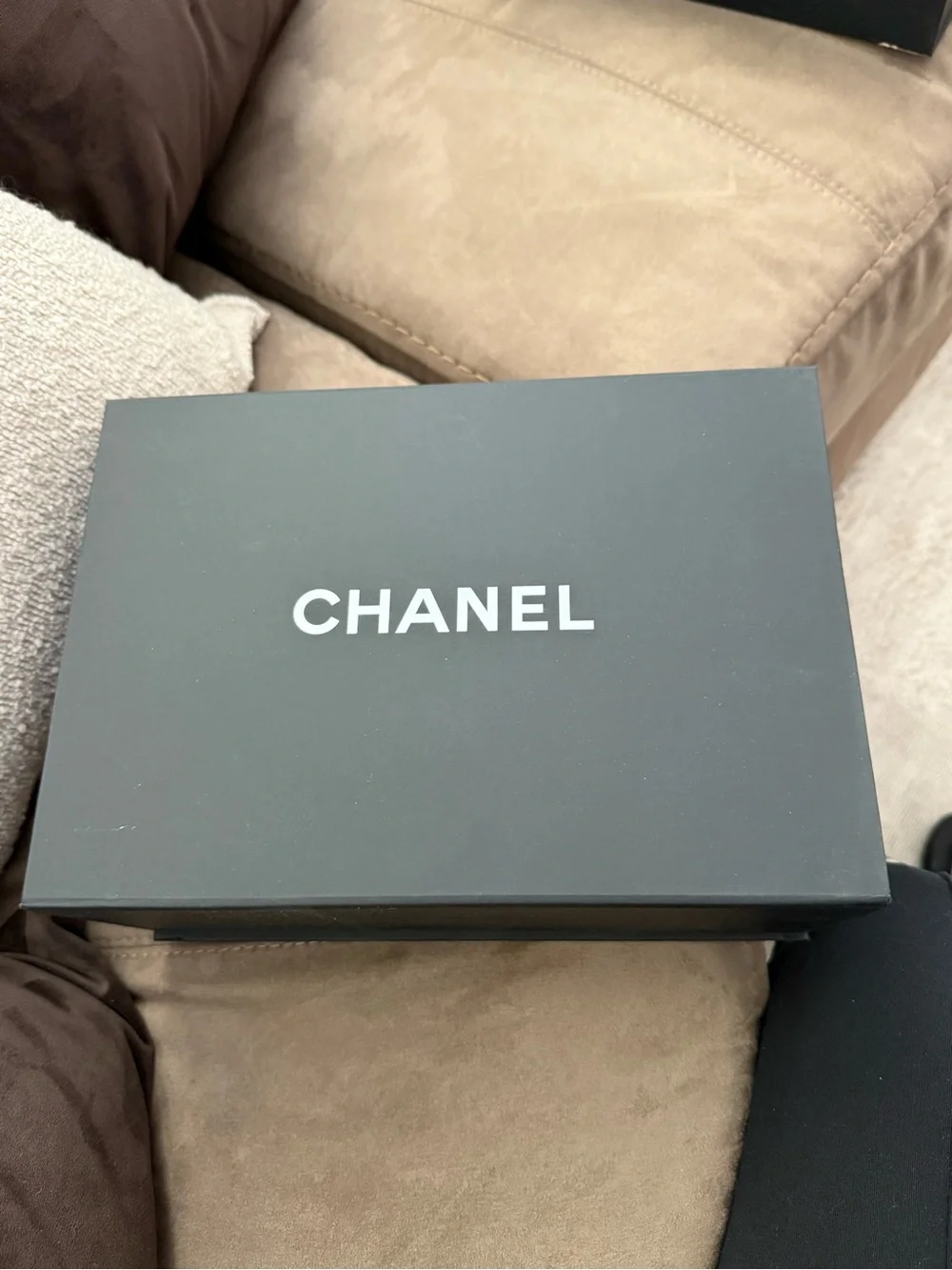 Chanel Quilted Caviar Classic small Double Flap bag in a caramel tone